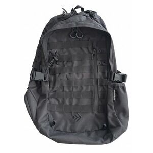 Outdoor Products Quest Backpack Daypack Black Multi-Pocket/Zip Functional Heavy